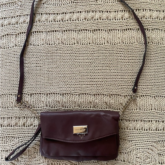 Nine West Plum colored satchel - Picture 1 of 2